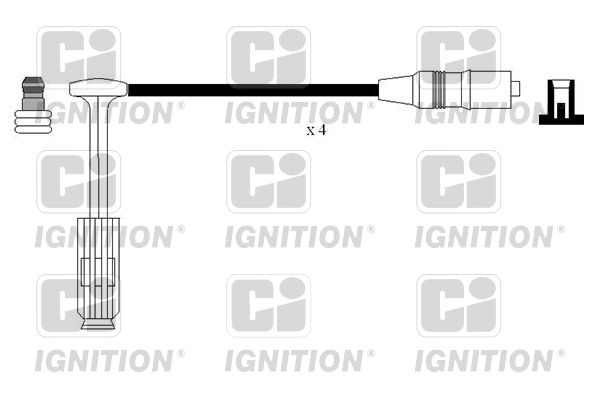 QUINTON HAZELL Комплект проводов зажигания XC1136